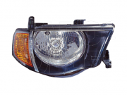   Mitsubishi L fnyszr jobb, dupla flks, srga (motoros) 2005-