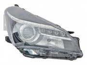   Toyota Yaris fnyszr HIR2/LED jobb, fekete FF (motoros) 2014-